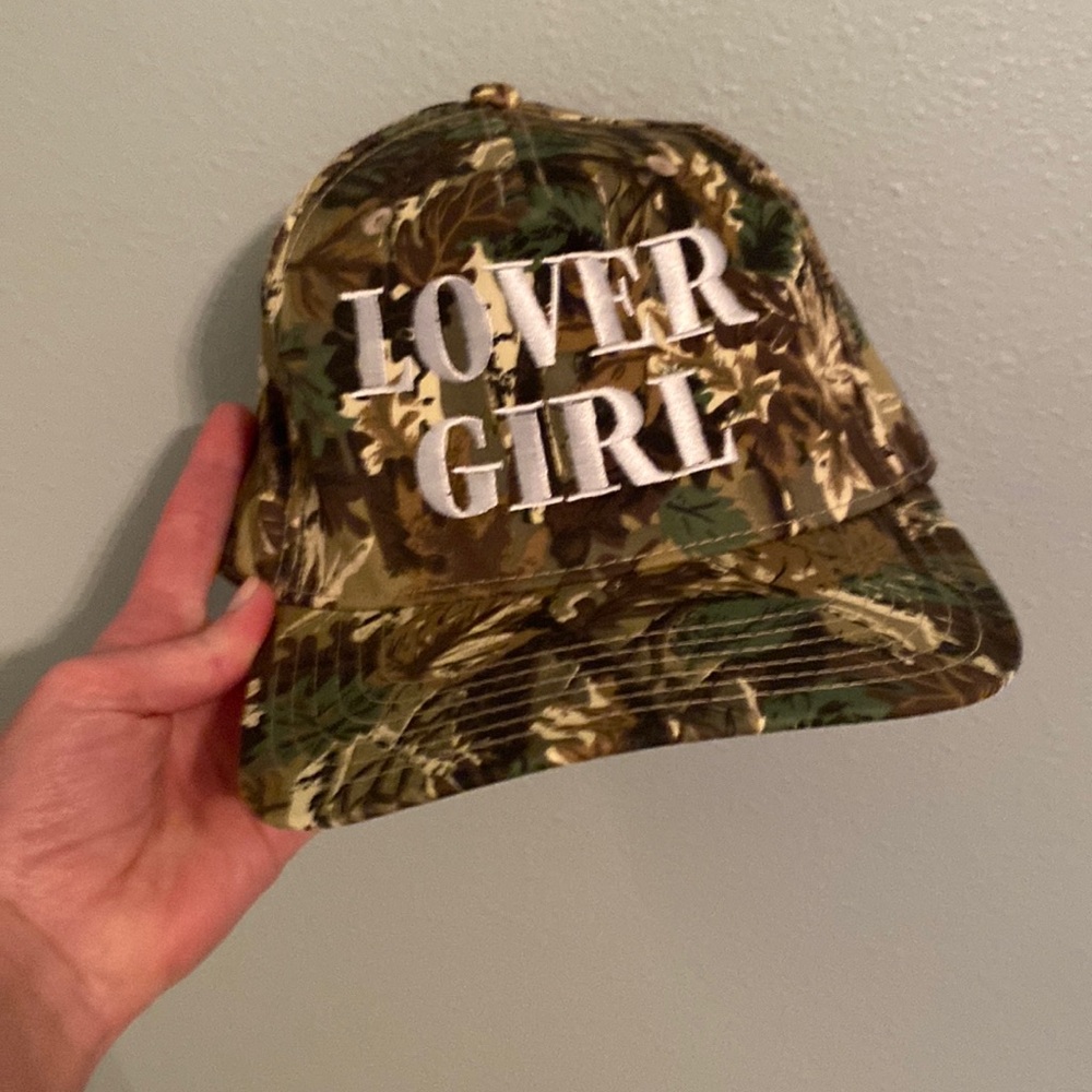 Womens Camo Lover Girl SnapBack Hat